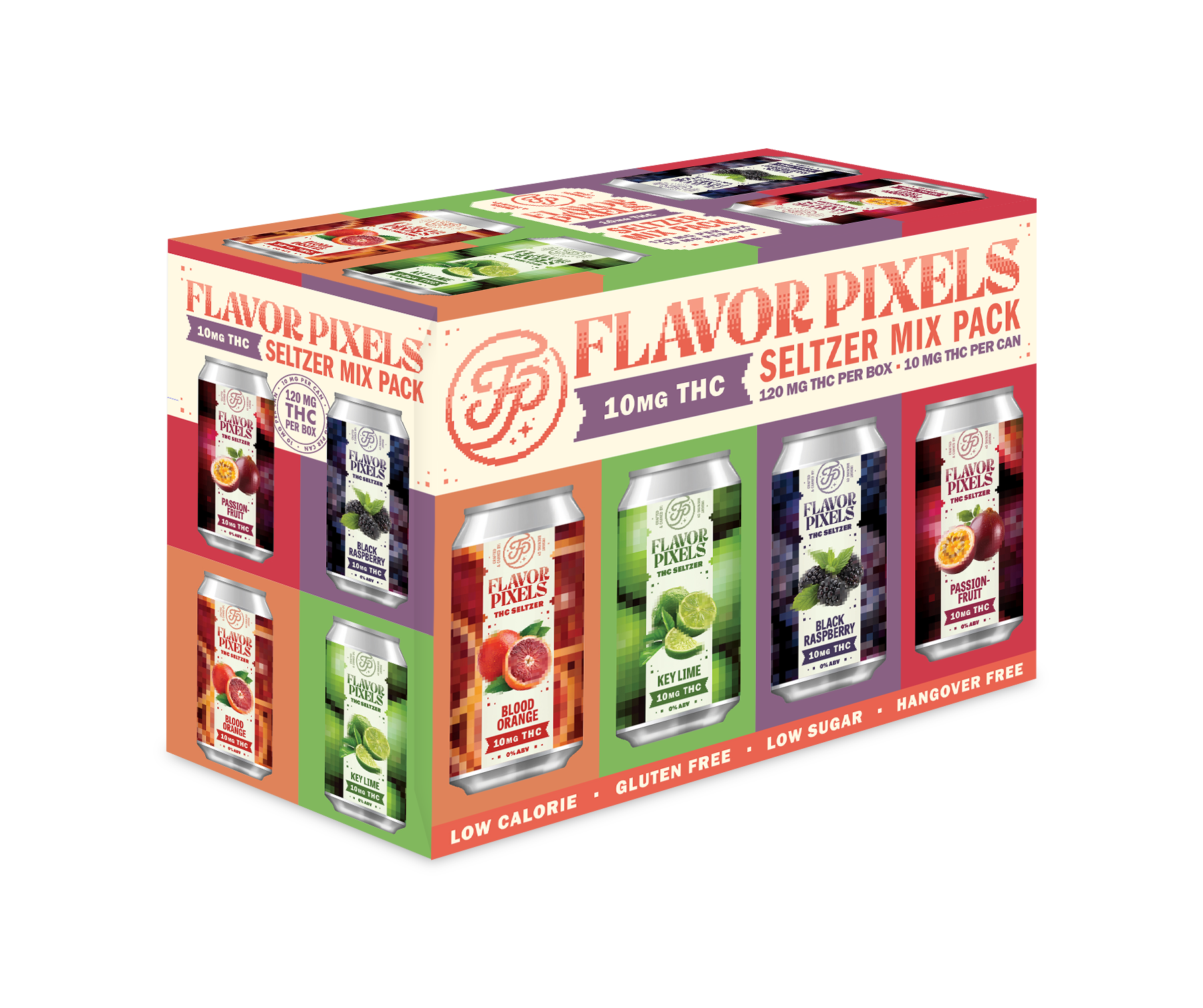 10mg variety 12 pack 12oz – Flavor Pixels