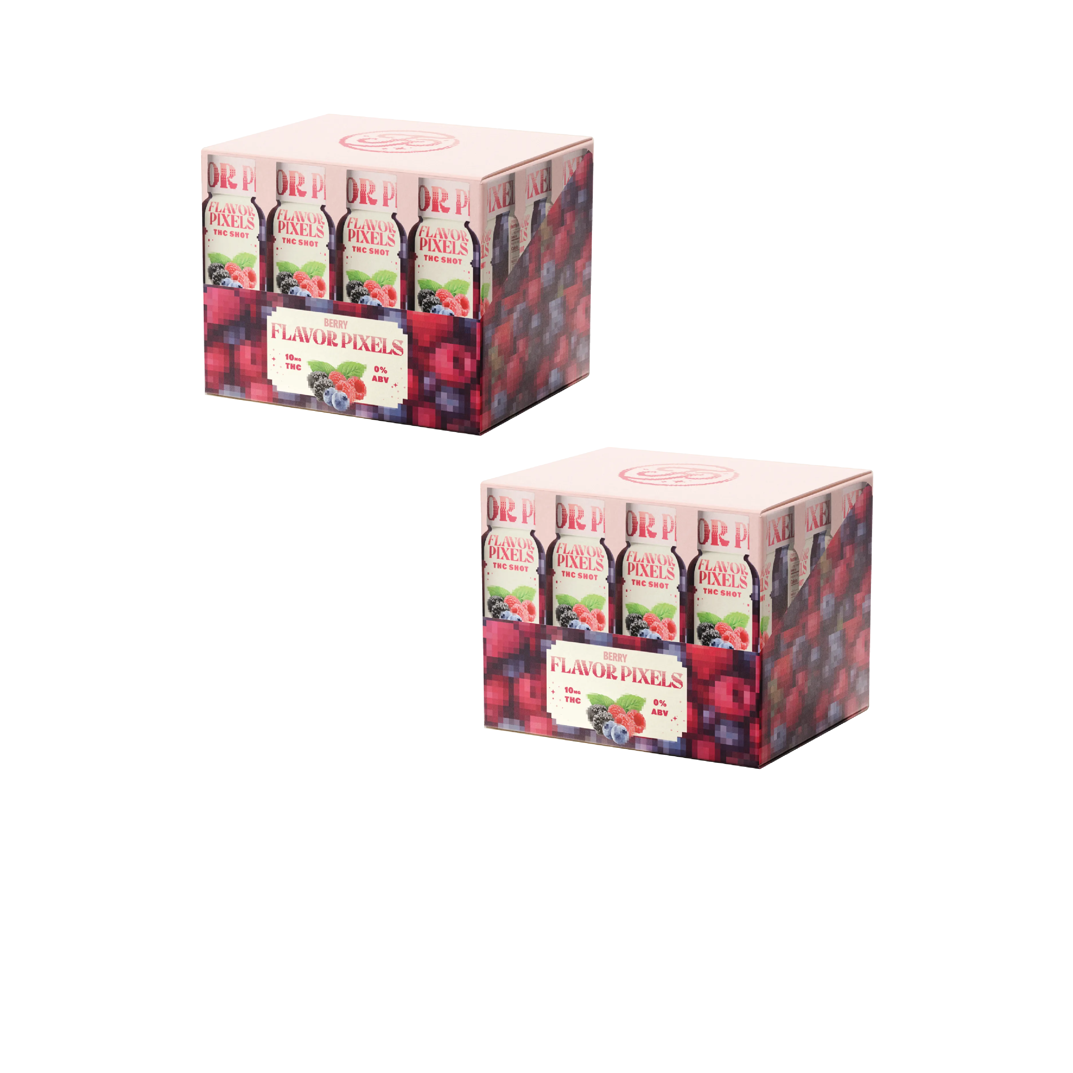 10MG Berry THC Shot - Case of 24 Shots – Flavor Pixels