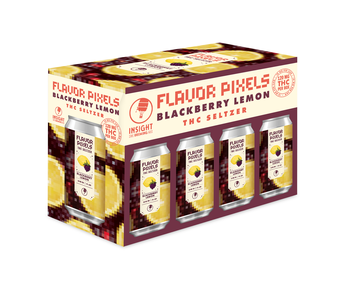 10MG Blackberry Lemon - 12-Pack