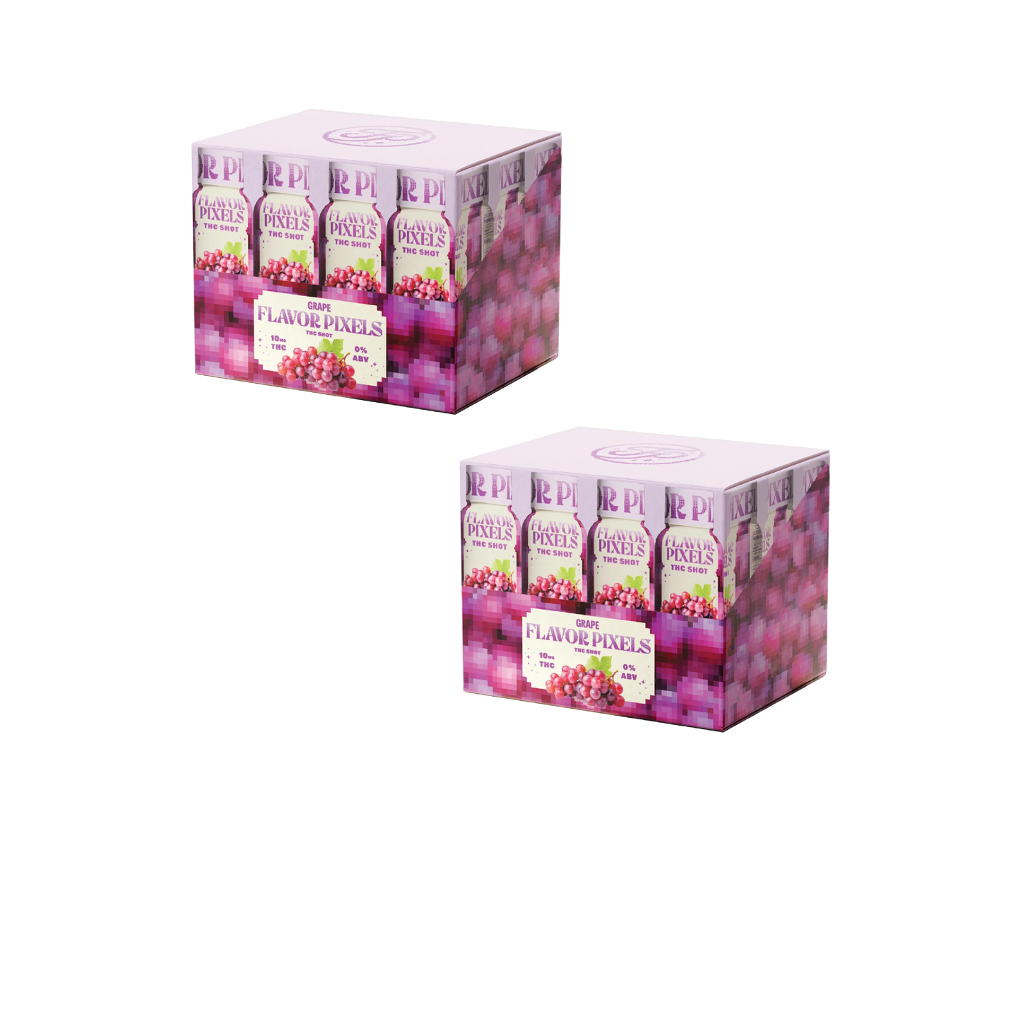 10MG Grape THC Shot - Case of 24 Shots