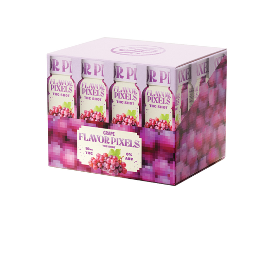 10MG Grape THC Shot - 12-Pack