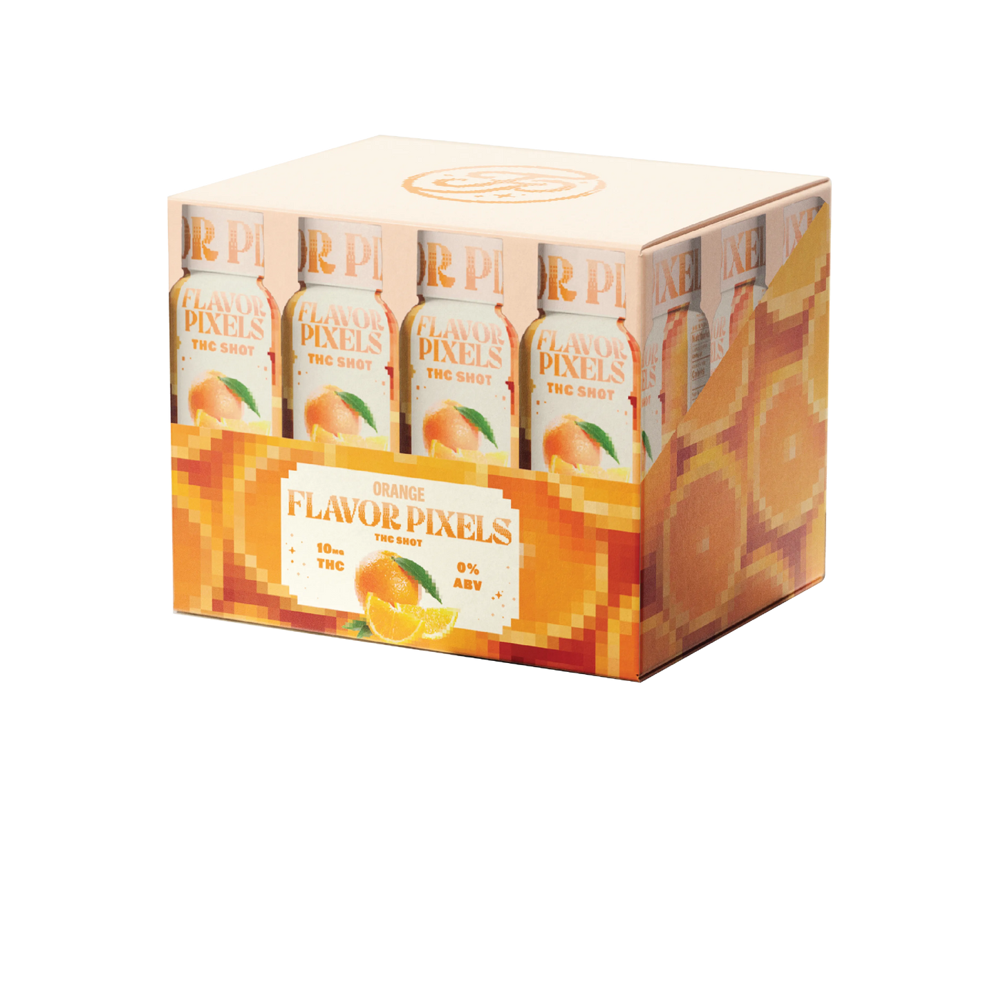 10MG Orange THC Shot - 12-Pack