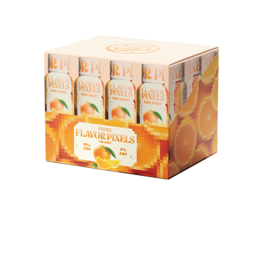10MG Orange THC Shot - 12-Pack