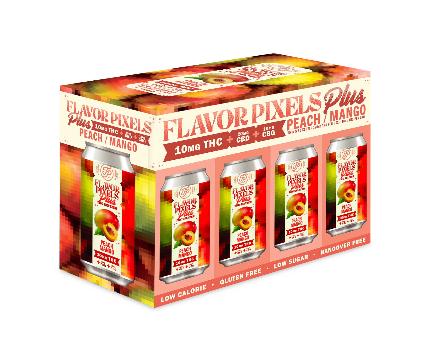 10MG Peach Mango - 12-Pack – Flavor Pixels